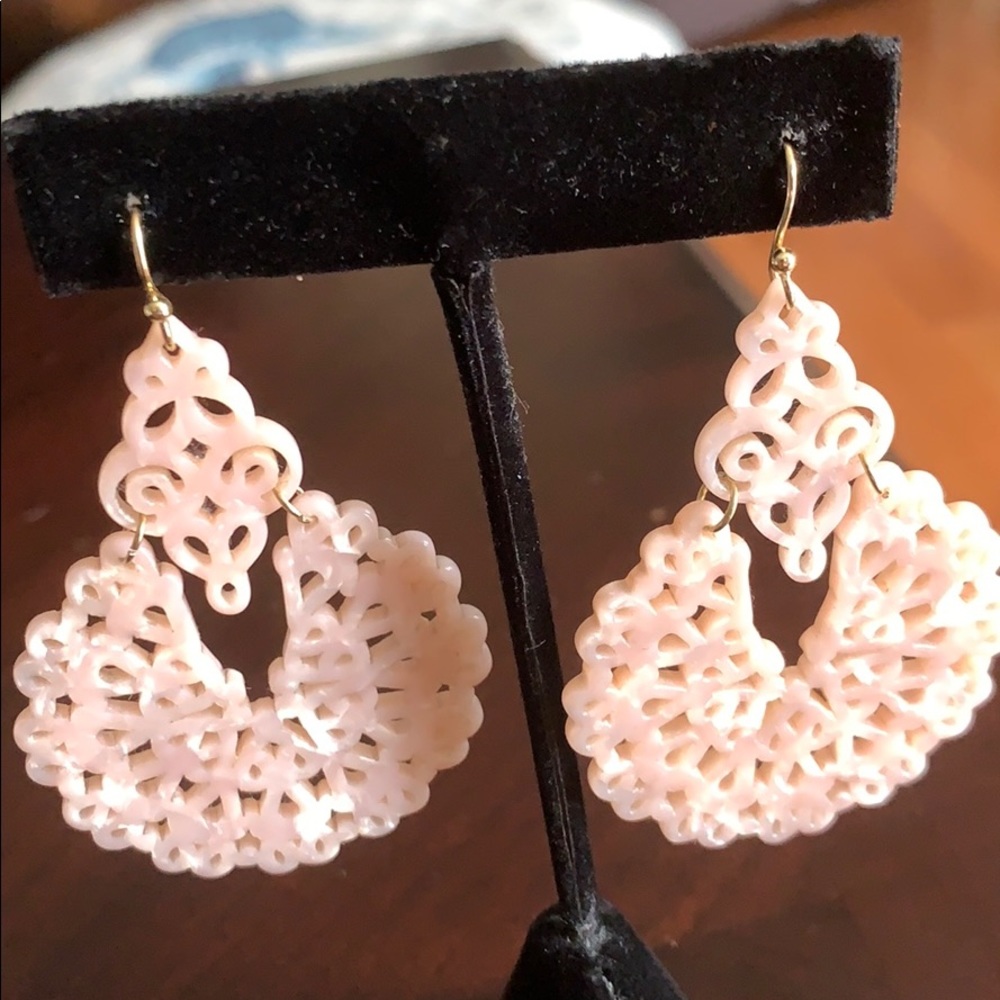 Pink Plunder earrings